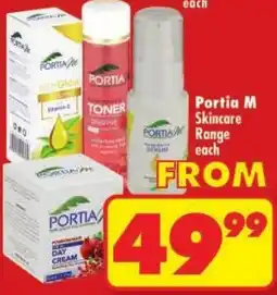 Shoprite Portia M Skincare Range offer