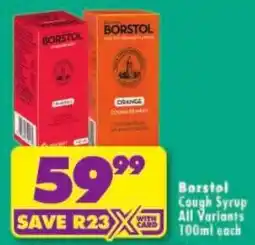 Shoprite Borstol Cough Syrup offer