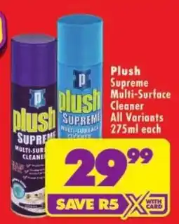 Shoprite Plush Supreme Multi-Surface Cleaner offer