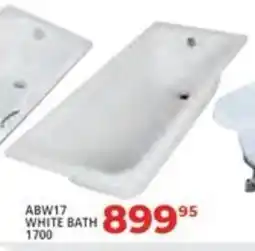 Easy Build Abw17 white bath offer