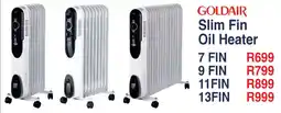 President Hyper Goldair Slim Fin Oil Heater 7 Fin offer