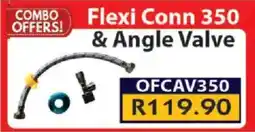 Laduma Hardware catalogue Flexi Conn 350 & Angle Valve offer