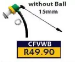 Laduma Hardware catalogue Cistern float valve without ball offer