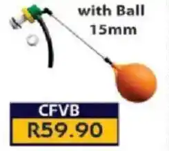Laduma Hardware catalogue Cistern float valve with ball offer