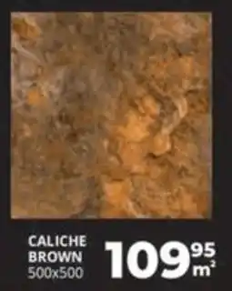 Easy Build Caliche brown tiles offer