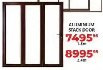 Easy Build Aluminium stack door offer