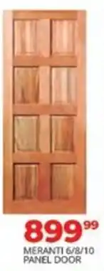 Easy Build Meranti 6/8/10 panel door offer