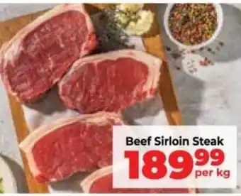 Food Lover's Market Beef Sirloin Steak offer
