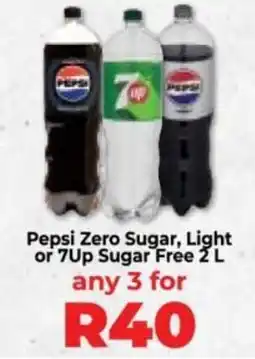 Food Lover's Market Pepsi Zero Sugar, Light or 7Up Sugar Free offer