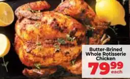 Food Lover's Market Butter-Brined Whole Rotisserie Chicken offer