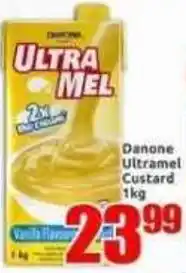 Three Star Cash and Carry Danone Ultramel Custard offer