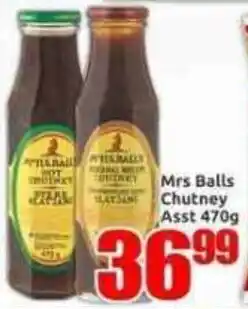 Three Star Cash and Carry Mrs Balls Chutney Assorted offer
