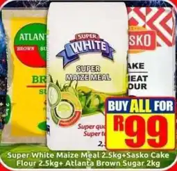 Three Star Cash and Carry Super White Maize Meal offer