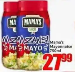 Three Star Cash and Carry Mama's Mayonnaise offer
