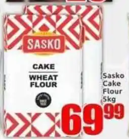 Three Star Cash and Carry Sasko Cake Wheat Flour offer