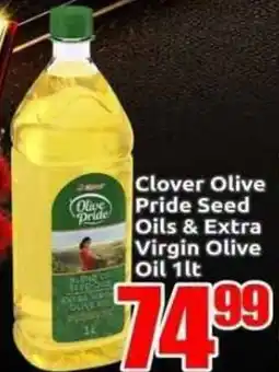 Three Star Cash and Carry Clover Pride Olive Oil offer