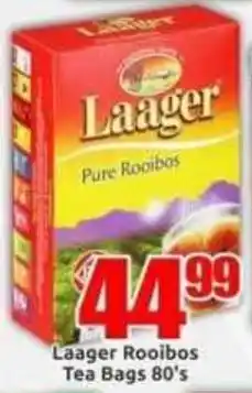 Three Star Cash and Carry Laager Rooibos Tea Bags offer