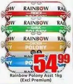 Three Star Cash and Carry Rainbow Polony Assorted offer