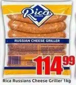 Three Star Cash and Carry Rica Russians Cheese Griller offer