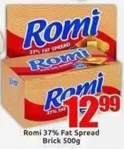 Three Star Cash and Carry Romi 37% Fat Spread offer