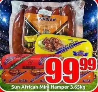 Three Star Cash and Carry Sun African Mini Hamper offer