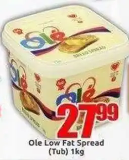 Three Star Cash and Carry Ole Low Fat Spread offer