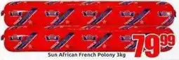 Three Star Cash and Carry Sun African French Polony offer
