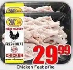 Three Star Cash and Carry SAFE MEAT MARKET FRESH MEAT CHICKEN offer