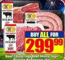 Three Star Cash and Carry MEAT MARKET Fresh Meat offer