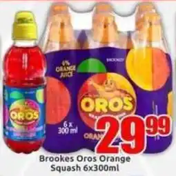 Three Star Cash and Carry Brookes Oros Orange Squash offer