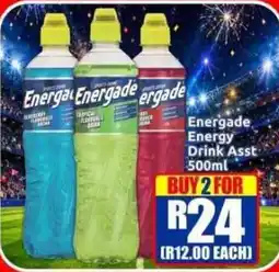 Three Star Cash and Carry Energade Energy Drink Assorted offer