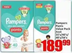 Three Star Cash and Carry Pampers Pants offer
