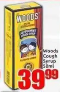 Three Star Cash and Carry Woods Cough Syrup offer
