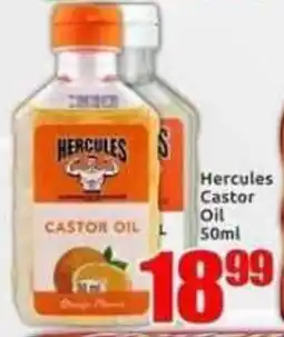 Three Star Cash and Carry Hercules Castor Oil offer