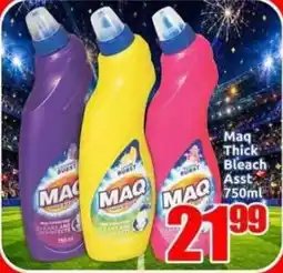 Three Star Cash and Carry Maq Thick Bleach Asst offer