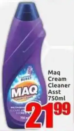 Three Star Cash and Carry Maq Cream Cleaner offer
