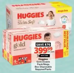 Checkers Huggies Gold Skin Soft offer