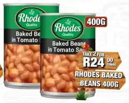 Take 'n Pay Rhodes Baked Beans offer
