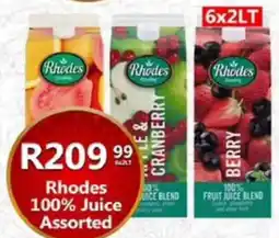 Take 'n Pay Rhodes 100% Juice Assorted offer