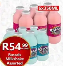 Take 'n Pay Rascals Milks shake Assorted offer