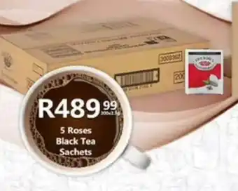 Take 'n Pay 5 Roses Black Tea Sachets offer