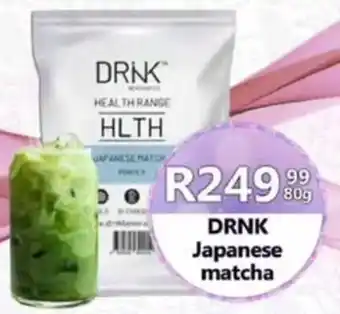 Take 'n Pay DRNK Japanese matcha offer