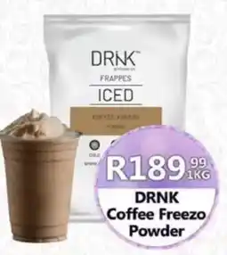 Take 'n Pay DRNK Coffee Freezo Powder offer