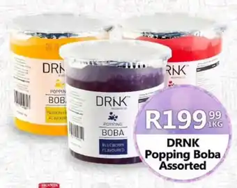 Take 'n Pay DRNK Popping Boba Assorted offer