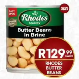 Take 'n Pay Rhodes Butter Beans offer