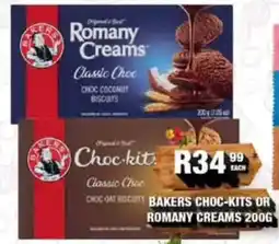 Take 'n Pay Bakers Choc-kits or Romany Creams offer