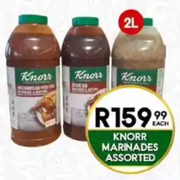 Take 'n Pay Knorr Marinades Assorted offer