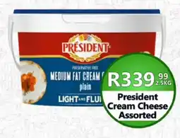 Take 'n Pay President Cream Cheese Assorted offer