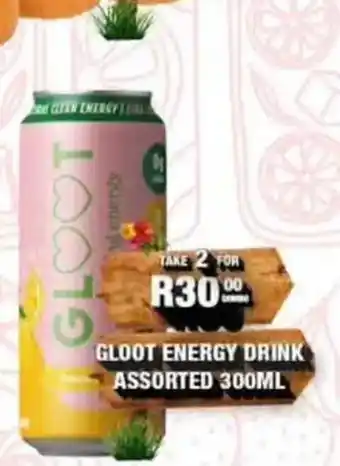 Take 'n Pay GLOOT ENERGY DRINK Assorted offer