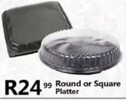 Take 'n Pay Round or Square Platter offer